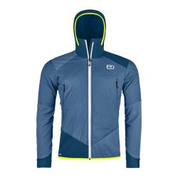 Bunda Ortovox Col Becchei Hybrid Jacket Men's Mountain Blue